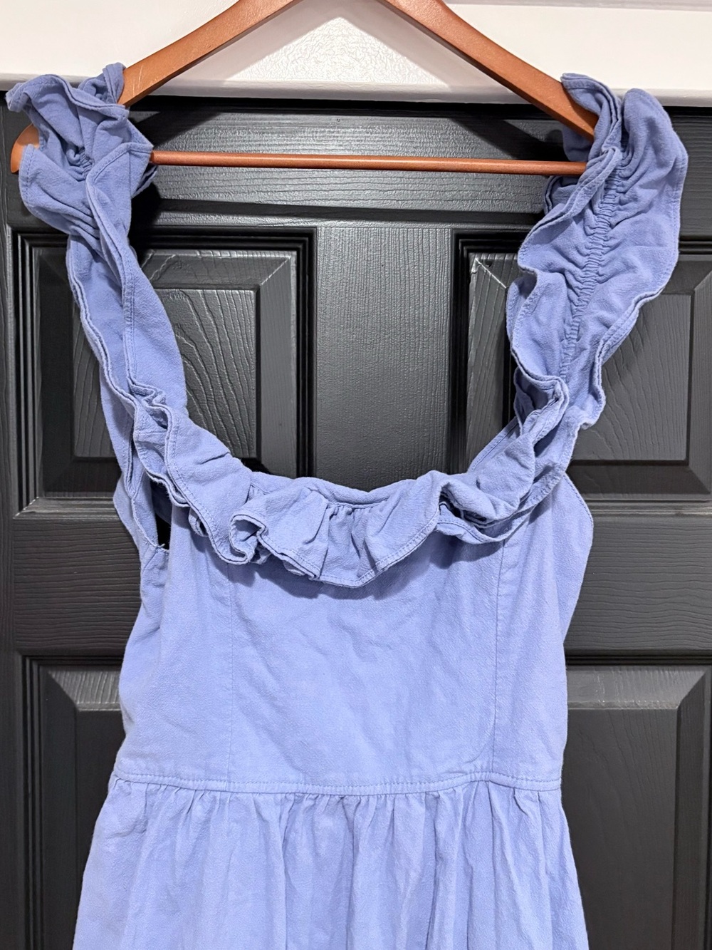 Free People Ruffle It Up Midi Dress - Size M - Lavender Fields - Picture 7 of 10